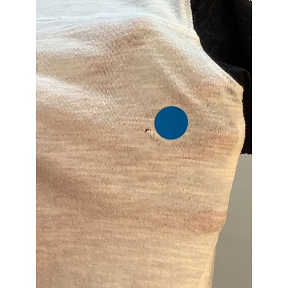 Victorias Secret Pink Sequin Letter Tee With Black Sleeves Womens S Cotton Blend - Picture 7 of 11